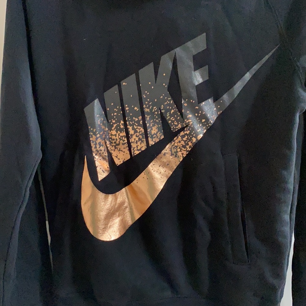 Nike Black & Rose Gold Hoodie - Picture 5 of 12